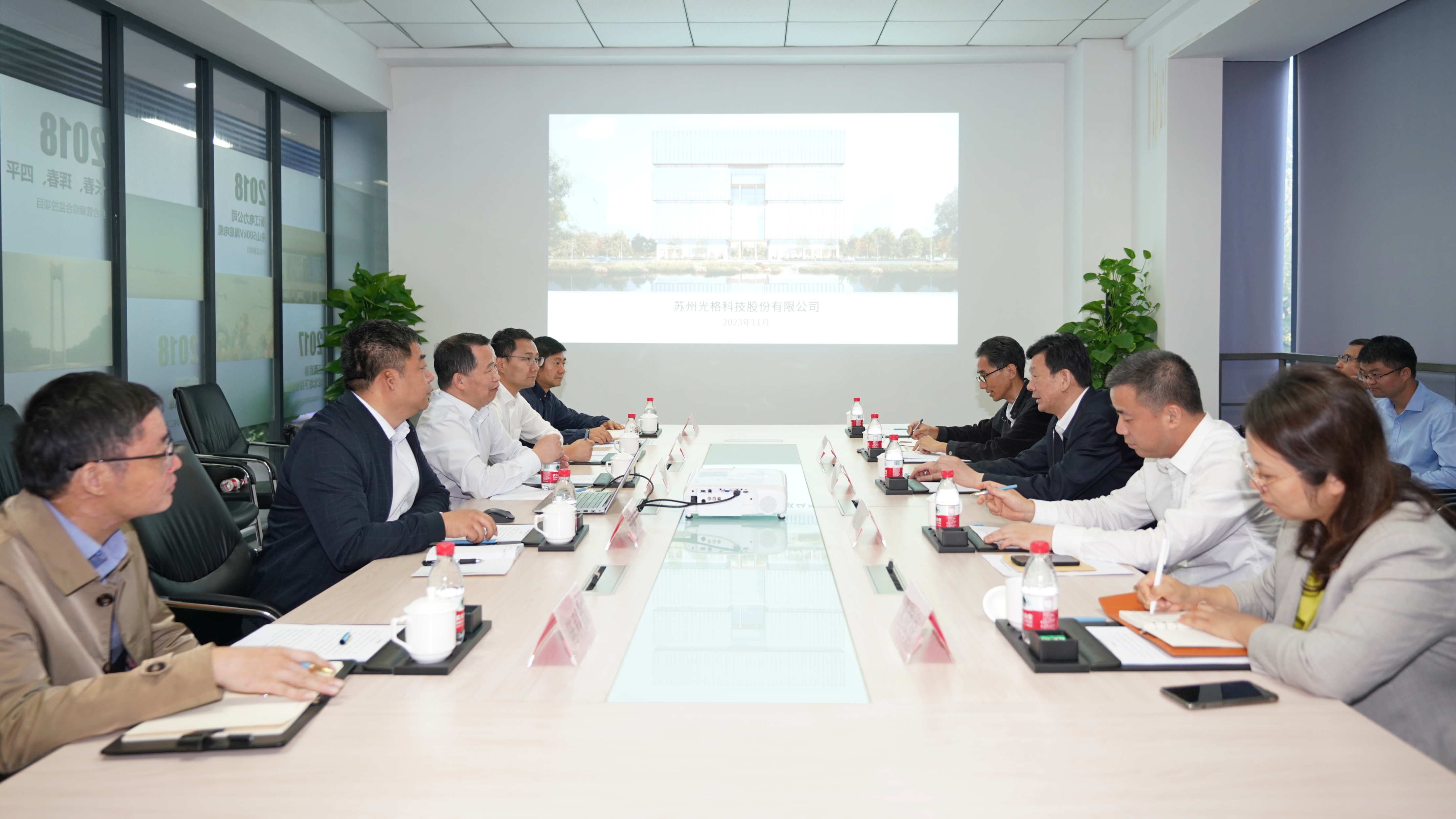 苏州市委常委、园区党工委书记沈觅一行走访调研九州酷游科技